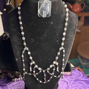 Givenchy 18” AB Crystal Necklace